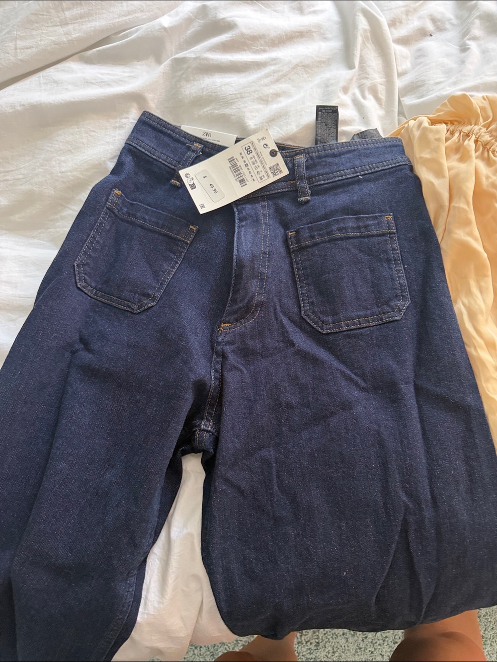 Zara the patch pocket marine pant nwt
